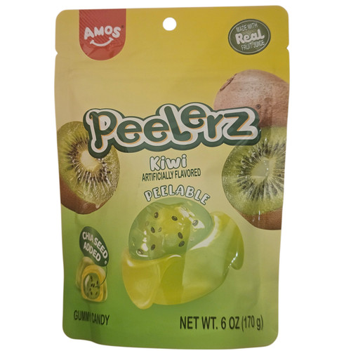 Amos Peelerz Peelable Gummy Kiwi 170g