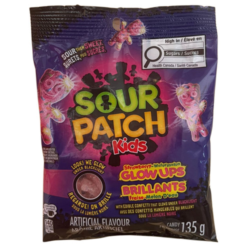 Sour Patch Kids Strawberry-Watermelon Glow Ups 135g
