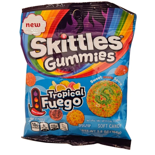 Skittles Gummies Tropical Fuego 164g