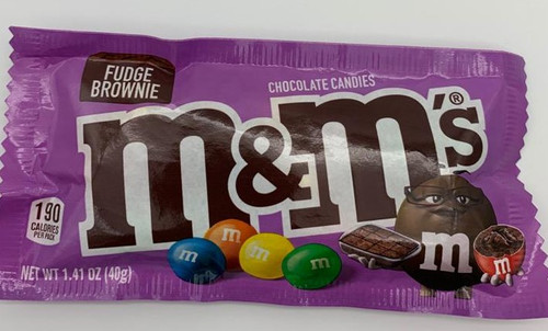 M&M Fudge Brownie 1.41oz (40g) x 24