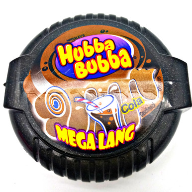 HUBBA BUBBA Tape Mega Long chewing gum on a roll COLA flavor -FREE SHIPPING