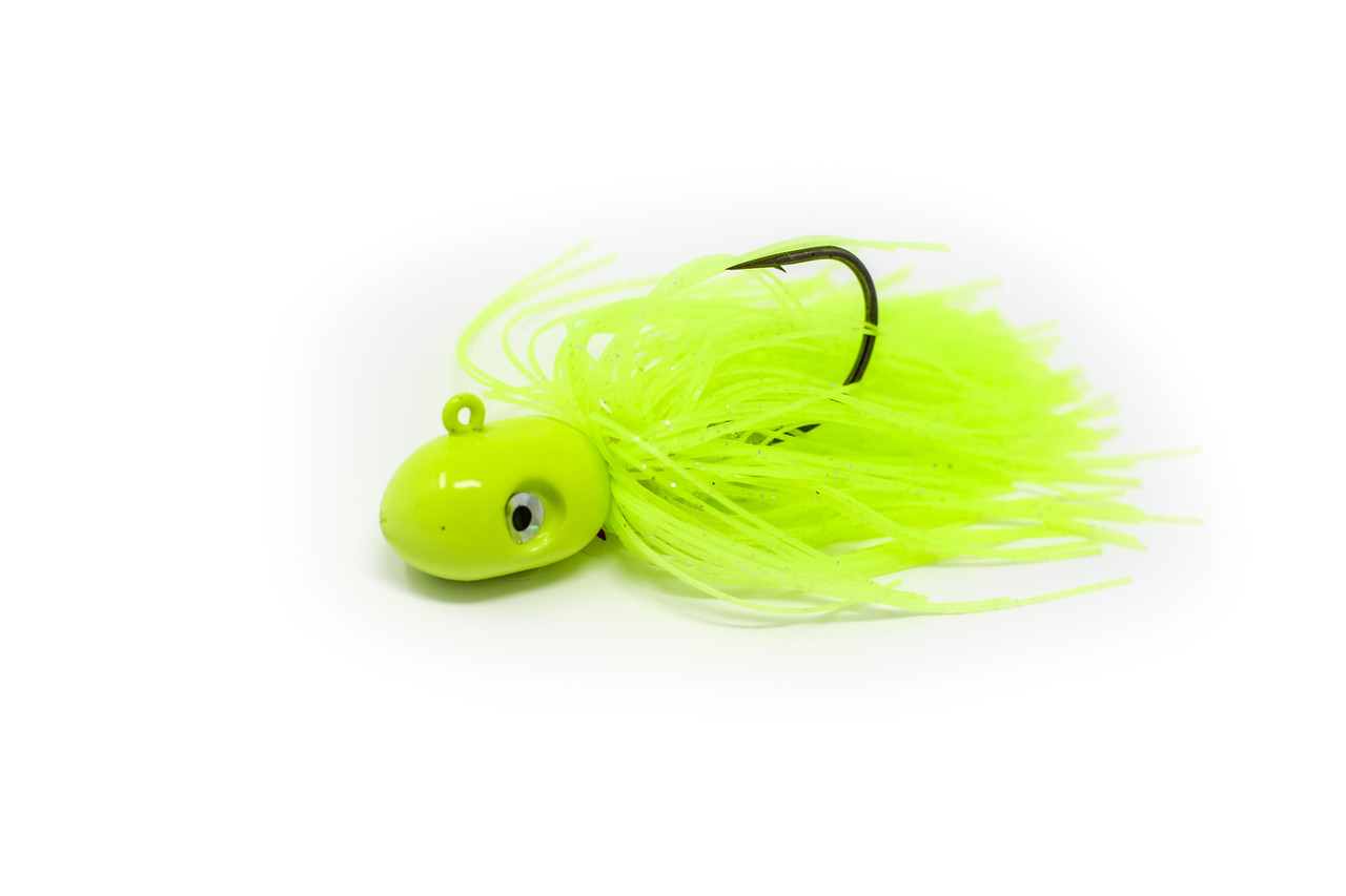 ルアー・フライ sassex FR-100 Nantucket Flukies/Seabass CHARTREUSE (7/0 hook) - Joebaggs Outdoors