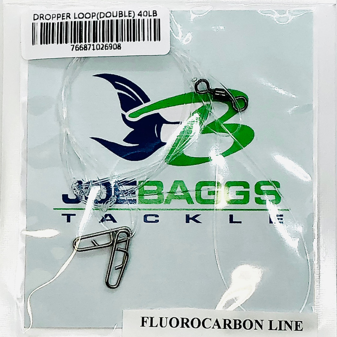 Nantucket Dropper Loops (Double Loop 100% fluorocarbon) - Joebaggs Outdoors