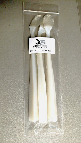 3 PACK Replacement Tails   WHITE 