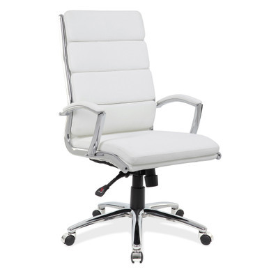Merak Executive High Back with Chrome Base OfficeSource