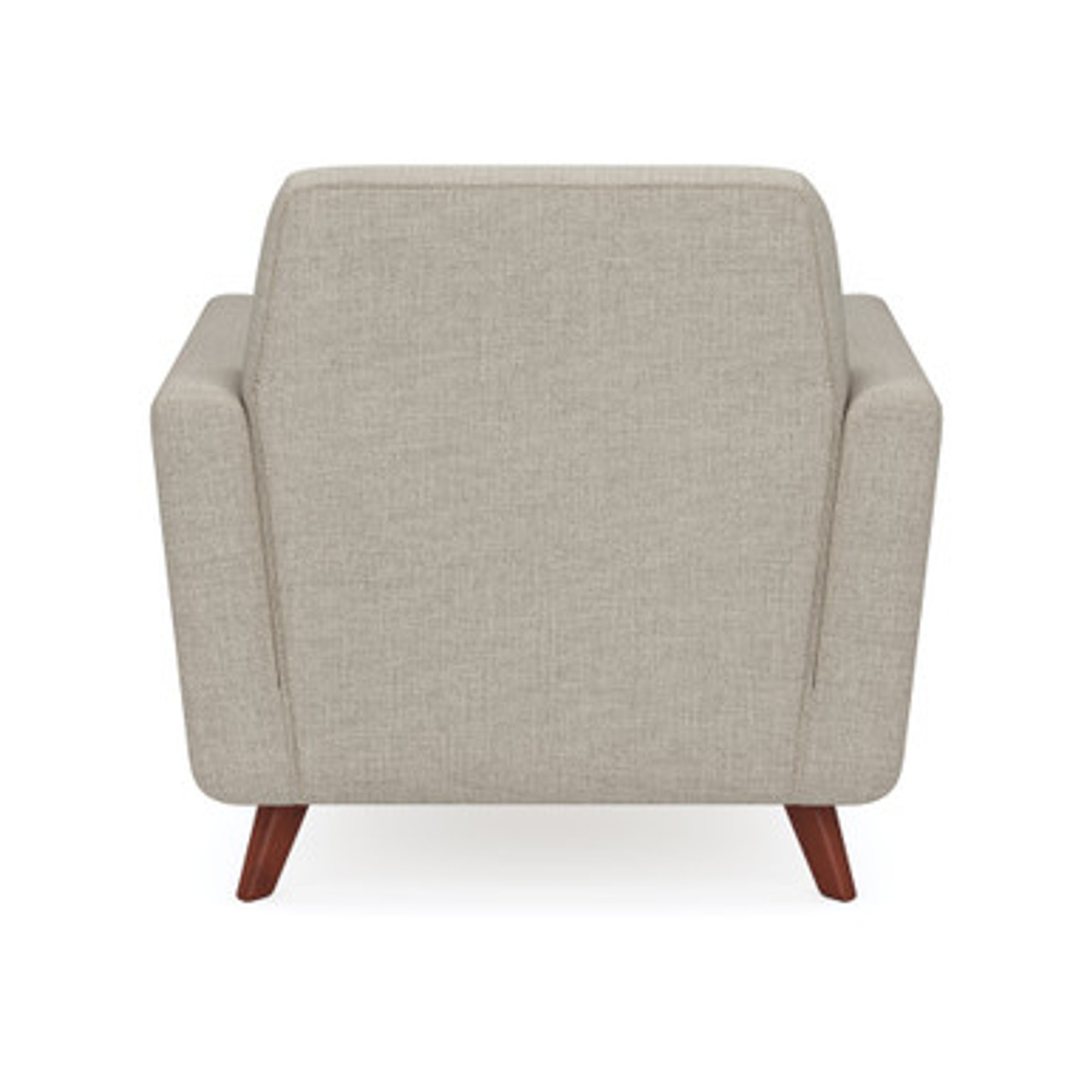 Partridge | Club Chair with Light Wood Legs - OfficeSource