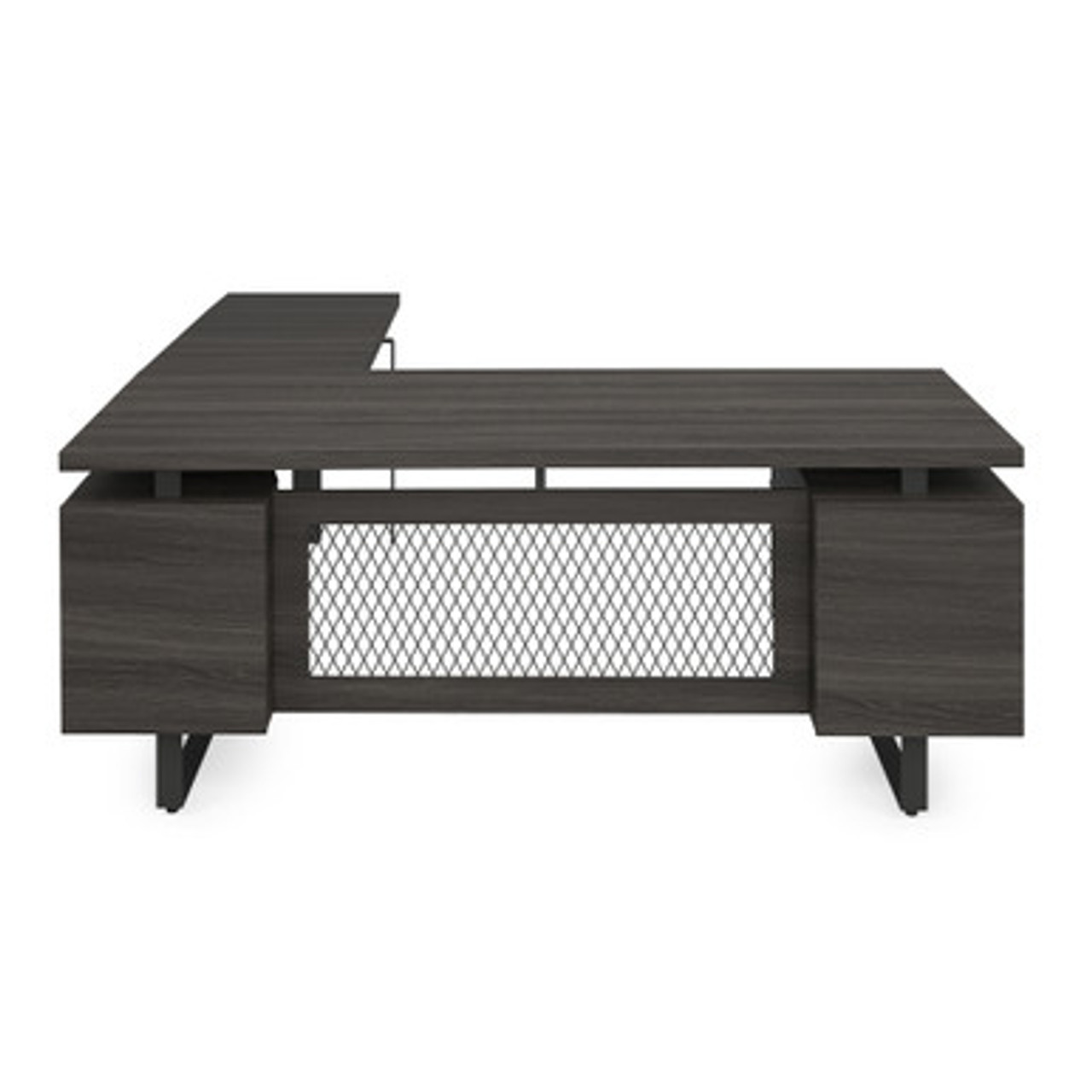 Palisades | L Shape Electric Height Adjustable Desk with