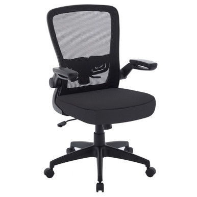 Computer Chair TJUNBOLIFE Mesh Ergonomic Office Chair With Flip Up