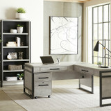 Veneto Single Desk in White Laminate Professional Grade Wood for Office or  WFH