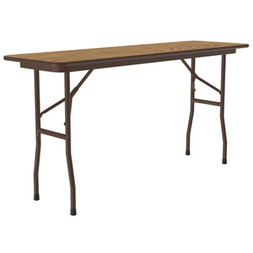 Melamine Folding Tables | Rectangular Folding Table - 96"W x 18"D