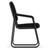 Value Collection | Sled Base Guest Chair with Antimicrobial Vinyl Upholstery and Black Frame