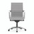 Tre Collection Executive Mid Back Chair with Chrome Frame