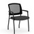 Parson | Micro Mesh Back Side Chair with Arms - Fabric