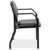 Big & Tall | Guest Chair with Arms and Black Frame - 22"W