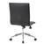 Ridge | Executive Mid Back Armless, Ribbed Back Task Chair  w/Chrome Base