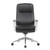 Obsidian | High Back Executive Conference Chair with Fixed Aluminum Arms and Base