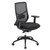 Starlight High Back Max Task Chair with Black Frame and Seat Slider