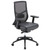 Starlight High Back Max Task Chair with Black Frame and Seat Slider