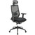 Starlight High Back Max Task Chair with Black Frame and Seat Slider