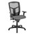 CoolMesh Synchro, High Back Mesh Chair with Seat Slider and Black Frame
