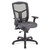 CoolMesh Synchro, High Back Mesh Chair with Seat Slider and Black Frame