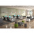 CoolMesh Synchro, High Back Mesh Chair with Seat Slider and Black Frame