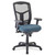 CoolMesh Synchro, High Back Mesh Chair with Seat Slider and Black Frame
