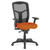 CoolMesh Synchro, High Back Mesh Chair with Seat Slider and Black Frame