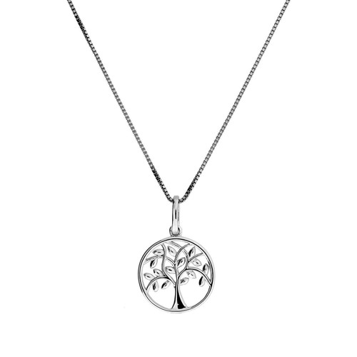 Arbor Vitae Pendant Silver