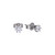 Carats Collection Claw Set 0.25ct Solitaire Earrings