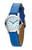 D for Diamond Boys Blue Leather strap watch