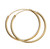 Yellow Gold Plated Hoops