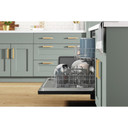 Whirlpool® 24” Dishwasher with AI Intelligent Wash and Tall Top Rack WDT740SALB