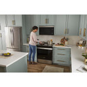 Whirlpool® Flush Mount Over-the-Range Microwave with Turntable-Free Design YWMMF5930PZ