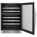 Whirlpool® 24” Wide Undercounter Wine Center-46 Bottles WUW55X24HS