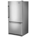 Maytag® 33-Inch Wide Bottom Mount Refrigerator - 22 Cu. Ft. MBF2258FEZ
