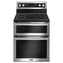 Maytag® 30-Inch Wide Double Oven Electric Range With True Convection - 6.7 Cu. Ft. YMET8800FZ
