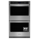 Maytag® 27-inch Double Wall Oven with Air Fry and Basket - 8.6 cu. ft. MOED6027LZ