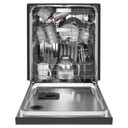 Kitchenaid® 44 dBA Dishwasher in PrintShield™ Finish with 360° Max Jets™ Third Rack KDFM404KBS