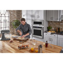 Built-In Low Profile Microwave Slim Trim Kit with Pocket Handle, Stainless Steel W11451314