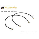4' Black Washer Inlet Hoses 1050 PSI - 2 Pack 8212546RP