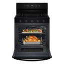Whirlpool® 30-inch Smart Gas Range with Air Cooking Technology, Steam/Self Cleaning, Rapid Preheat 5.3 CuFt Capacity WFGS7530RB