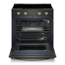 Whirlpool® 30-inch Smart Slide in Electric Range with Air Cooking Technology, No Preheat Air Fry, WipeClean™ Coating, Steam/Self Clean and High Speed Preheat YWSES7530RV