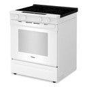 Whirlpool® 30-inch Smart Slide in Electric Range with Air Cooking Technology, No Preheat Air Fry, WipeClean™ Coating, Steam/Self Clean and High Speed Preheat YWSES7530RW