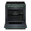Kitchenaid® 5.0 Cu. Ft. Smart Slide-in Gas Range with Convection Cooking Modes and 2-in-1 Burner KSGS530SJP