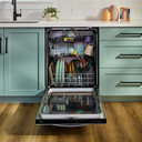 Whirlpool® 24-Inch Dishwasher with Total Coverage Wash Action and Auto Open Air Dry in Fingerprint Resistant Stainless Steel WDTS8024SZ