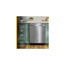 Whirlpool® 24-Inch Dishwasher with Total Coverage Wash Action and Auto Open Air Dry in Fingerprint Resistant Stainless Steel WDTS8024SZ