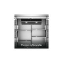 Kitchenaid® 20.8 Cu. Ft. 36" Built-In French Door Bottom Mount Refrigerator with Platinum Interior KBFN536SBE