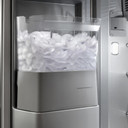 Kitchenaid® 25.1 Cu. Ft. 42" Built-In Side-by-Side Refrigerator features Exterior Water and Ice Dispenser with Measured Fill KBSD742SPS