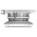 Kitchenaid® 20.8 Cu. Ft. 36" Built-In Bottom Mount Refrigerator with Platinum Interior KBBR336SPS